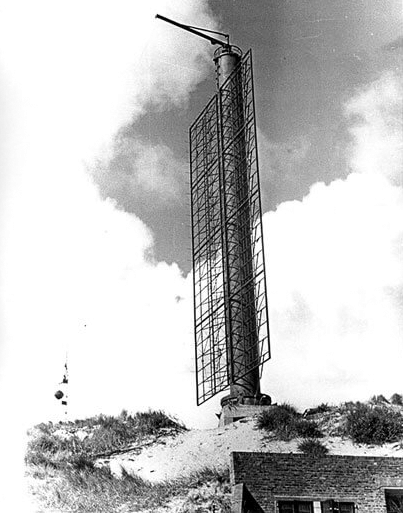 Freya radar op de Wassermann